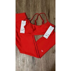 ALO AIRLIFT SET- "BRIGHT RED" -SIZE SMALL NWT